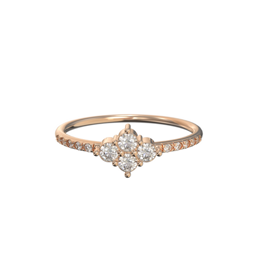 Bague en or 18 carats sertie de diamants | Bijoux femme | La Ruée  