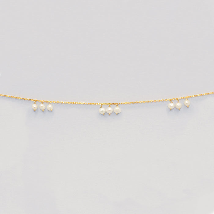 Bracelet perlé en or ou argent